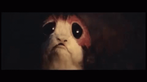 Sad porg animation